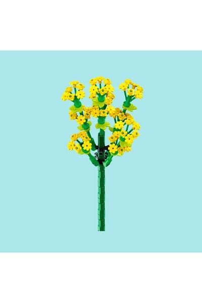 ctoy Mini Blok Çiçek Yapma Seti Solidago Decurrens 087A