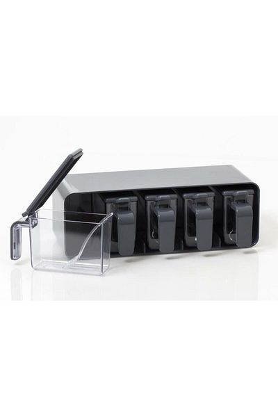 Herevin 5x250 Cc Spice Rack Set-grey
