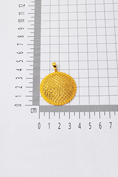 Bilezikci Hasır Tasarım 22 Ayar Altın Kolye Zincirli