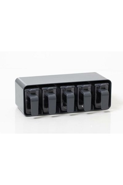 Herevin 5x250 Cc Spice Rack Set-grey