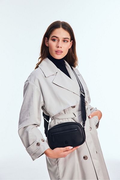 U.S. Polo Assn. Us24545 Model Negru Geantă Messenger Femei
