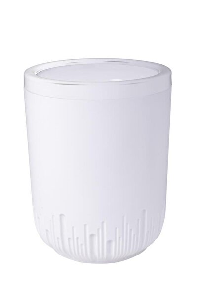 Herevin سلة المهملات البلاستيكية سعة 5.4 لتر - أبيض