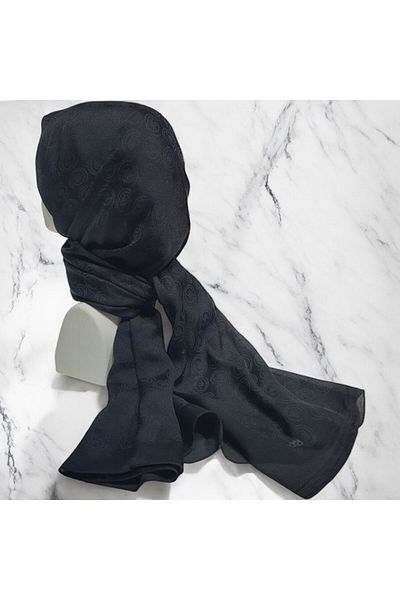 Armine Black Trend Burgundy Lyon Shawl