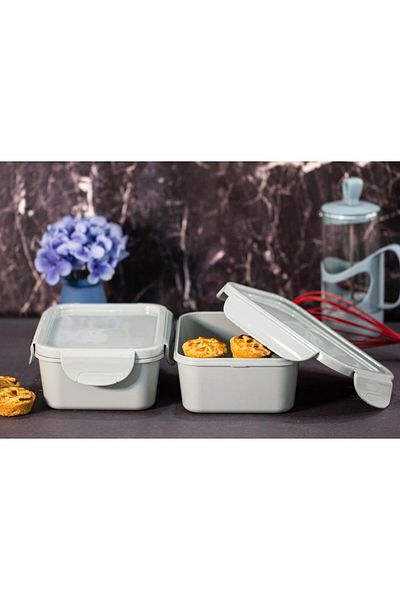 Herevin Green Double 1 Lt Storage Container - Locked