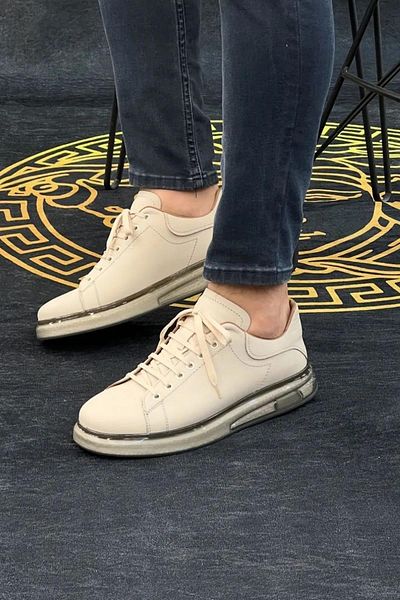 Dericibey 515 Ανατομική Σόλα Γνήσιο Δέρμα Casual Ανδρικά Παπούτσια