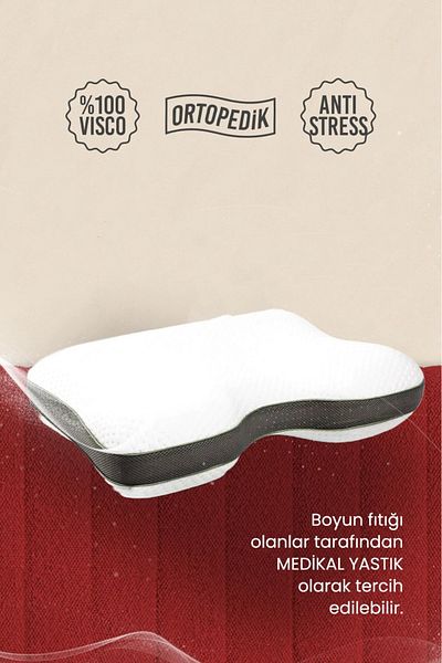 Primavera Home Visco Neck Support Pillow