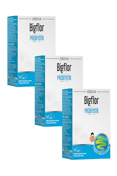 Orzax Bigflor Probiotic 10 Sachets