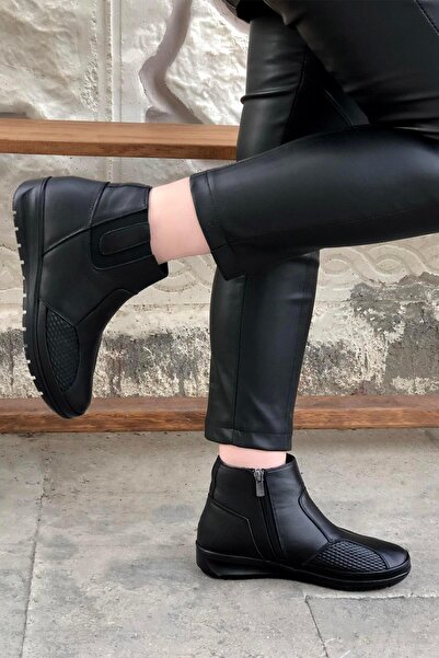 Voyager 7690 Γυναικείες μπότες Mother από γνήσιο δέρμα Thermo Sole