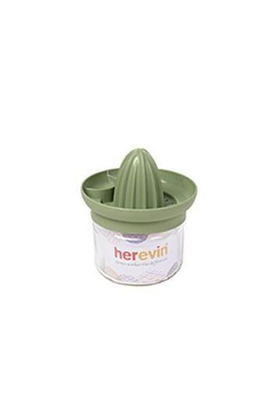 Herevin 300 Cc Lemon and Orange Juicer with Pastel Green Lid