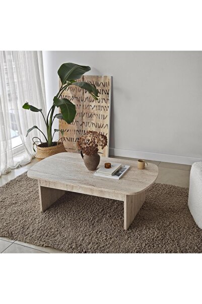 NEOstill - Theseus Sehpa / Traverten Desen