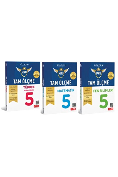 Bilfen Yayıncılık BİLFEN YAYINCILIK 5.SINIF TAM ÖLÇME TÜRKÇE+MATEMATİK+FEN Bİ...