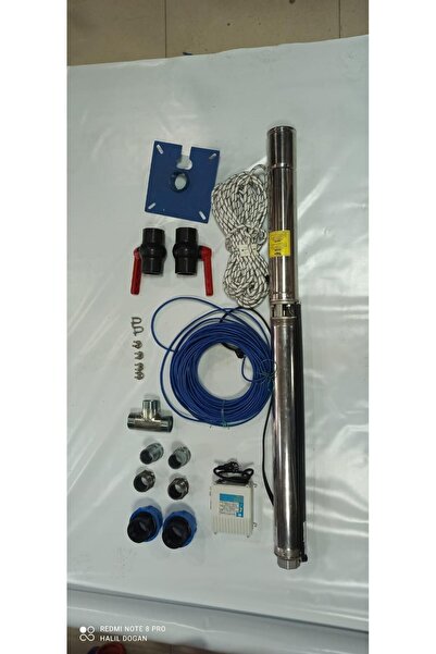 İmpo Impo Sk 402/14 1HP Technoplast Başlıklı  45 MT Yassı Kablolu ve Panolu 9...