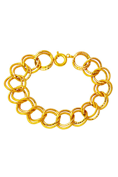 Bilezikci 14 Ayar Samanyolu Altın Bileklik