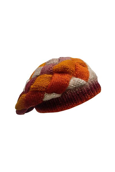 Elit Scarf Knitwear Knitted Women's Beret