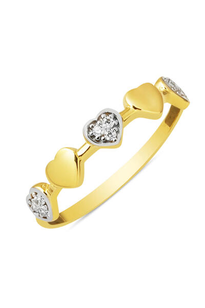 Bilezikci Kalpli Minimal 14 Ayar Spor Altın Yüzük