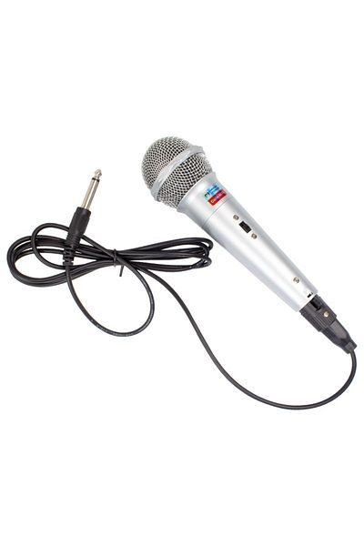 Go İthalat Magicvoice Mv-4676 Dynamic Gray Wired Hand Mic (4776)