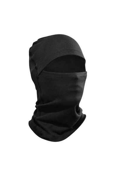 Kezban Tekstil Black Unisex Winter - Thin Windproof Thermal Snow Mask Balaclava Ski Motorcycle Helmet Beanie