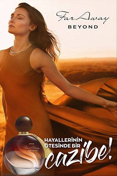 AVON Far Away Beyond Kadın Parfüm Edp 50 Ml. Eski Şişe