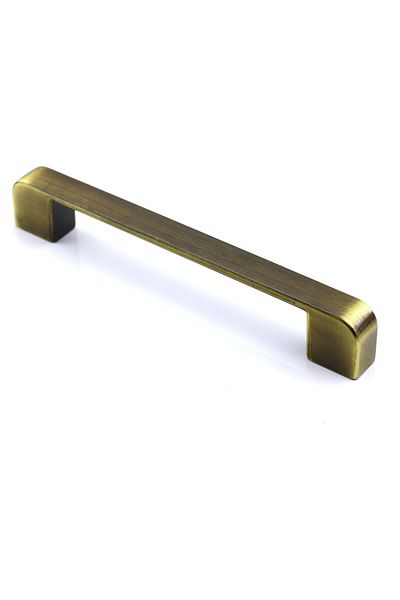 Badem10 Gölcük Metal Mâner galben antic 128 mm Mobilier Bucătărie Sertar Dulap Dulap Ușă Mânere Mâner
