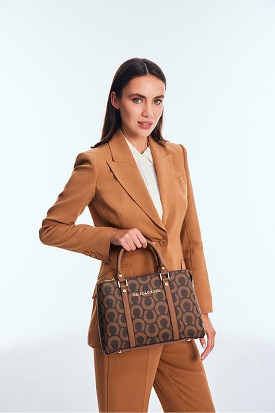 U.S. Polo Assn. Geantă de umăr pentru femei maro - Us24593