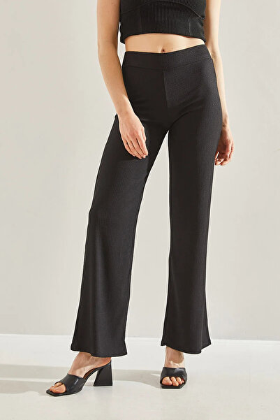 SHADE Kadın Beli Lastikli Börümcük Kumaş Pantolon