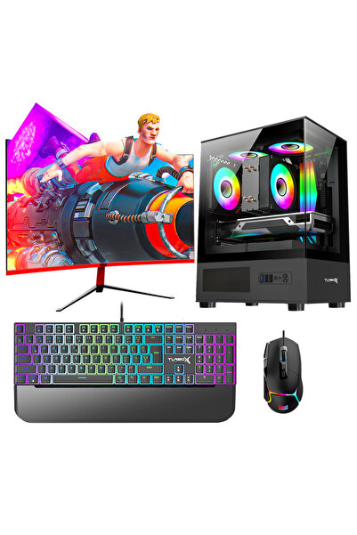 TURBOX Tx5984 Ryzen 5 3600 32GB 1TB NVMe 12GB RTX3060 23.6 165Hz Curved Oyunc...