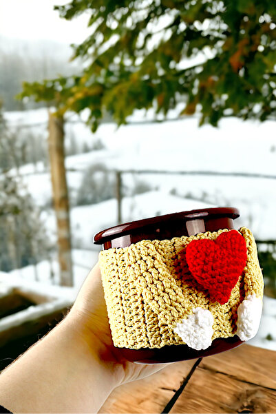 İnci Emaye Enameled Coffee Cup - Camp Camping Mug, 380 ml