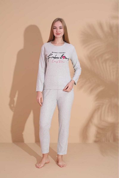 LİLA İÇ GİYİM Winter Soft Pajama Suit