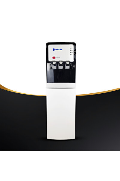 Boğaziçi Su Arıtma SICAK SOĞUK ILIK 3 MUSLUKLU BEYAZ SİYAH TAM BOY ARITMALI S...