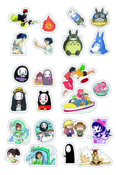 nihonwosekai Studio Ghibli Escape from the Spirit Totoro Anime Mini Set de au...