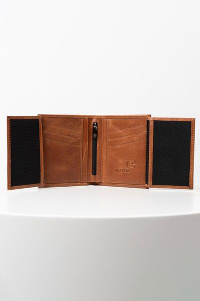 BAYDERİ Vocca Genuine Leather Large Men's Wallet with Plenty of Card Holders