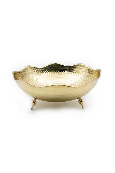 ANTEPSEPETİ Yellow Coated Wavy Copper Gondol (21cm)