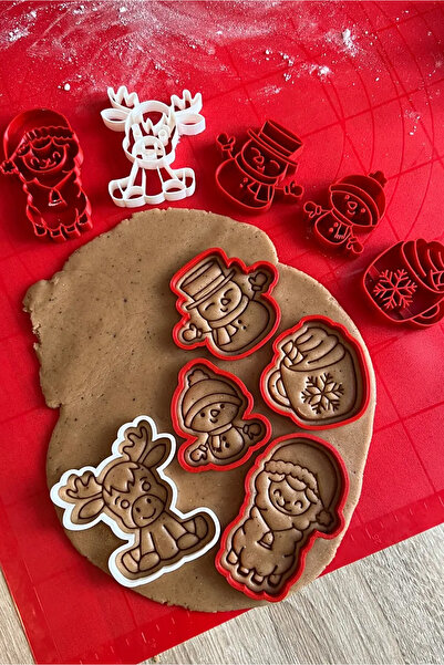 To Design Lab Yılbaşı Temalı Kurabiye Kalıpları 5'li set