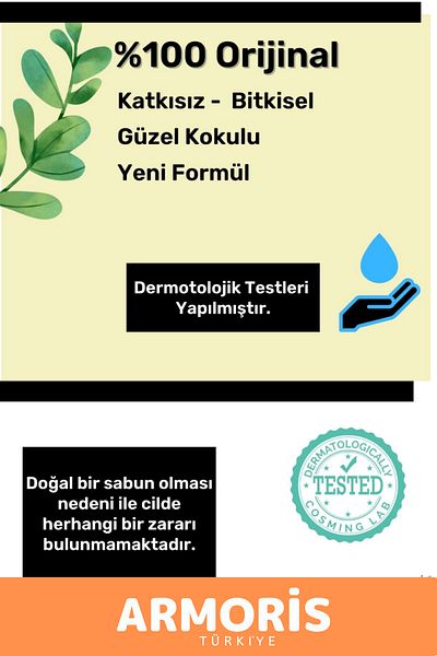 Armoris New Fragrant Hand Face Hair Body Skin Care 100% Natural Herbal Thyme Soap 120g - 10 Pcs