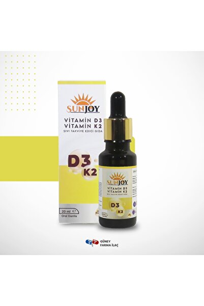 SUNJOY D3K2 Vitamin Takviyesi