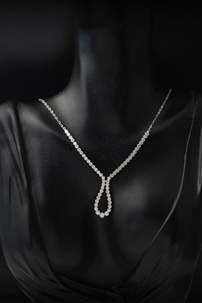 Bilezikci Damla Su Yolu Beyaz Altın Nişan Set Takımı