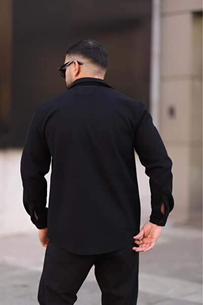 Klothy Ανδρικό χειμερινό πουκάμισο με κανονική εφαρμογή