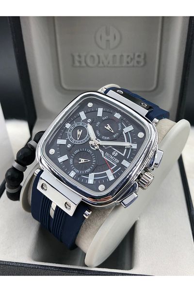 Homies Men's Wrist Watch Natural Stone Bracelet Gift Hmys-052