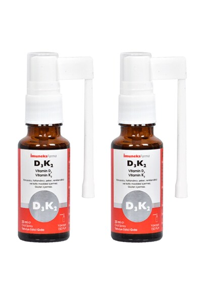 Imuneks İmuneks Farma D3K2 Sprey Vitamin D3, Vitamin K2 içeren Takviye Edici ...