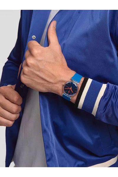 Swatch So29K702-S14 Swatch Polablue Men's Wrist Watch