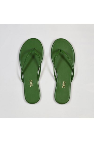 Tkees Flip-flops de zi cu zi, verzi, clasici, elegante