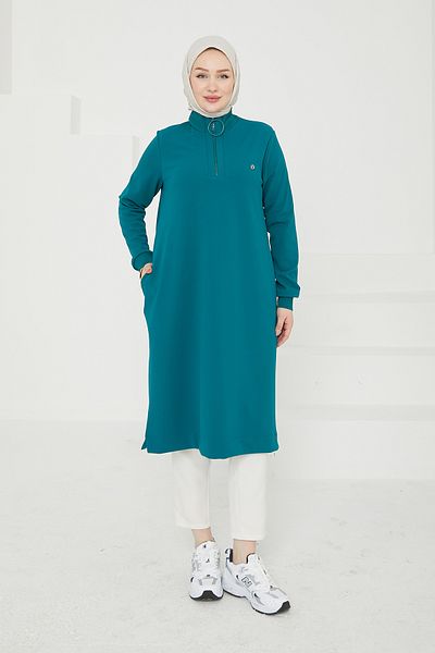 Armine TREND Ringed Knitted Fabric Tunic-24Kt436