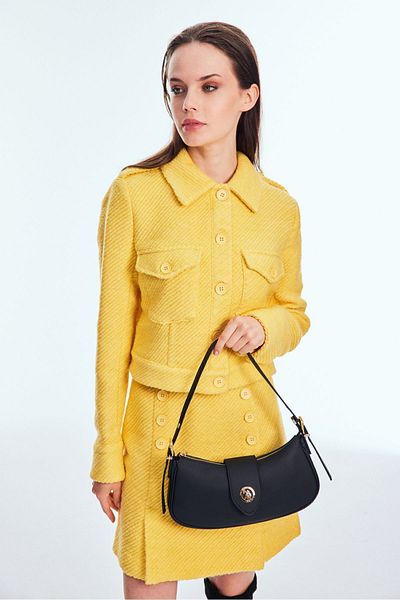 U.S. Polo Assn. Geantă de umăr pentru femei model neagră Us24631