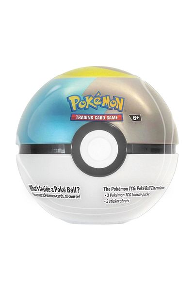 TOYFEST Pokemon October Pokeball Tins - كرة Pokemon بقطر 11.4 سم