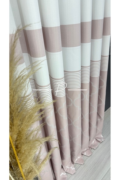 rendecioğlutekstil Ultra Gramaged Powder Colored Wafer Background - 70X270 Panel Battery