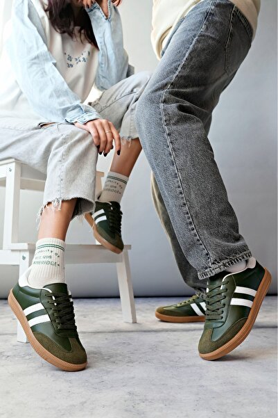 MUGGO Gordon Unisex Ortopedik Günlük Garantili Bağcıklı Yürüyüş Koşu Sneaker Spor Ayakkabı