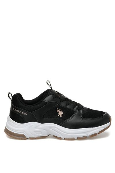 U.S. Polo Assn. حذاء رياضي نسائي أسود من Sorley 3fx