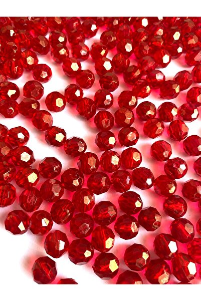 312 KONSEPT 10 мм акрилна мъниста с бордо мотив „пчелна пита“, бижута, мънист...