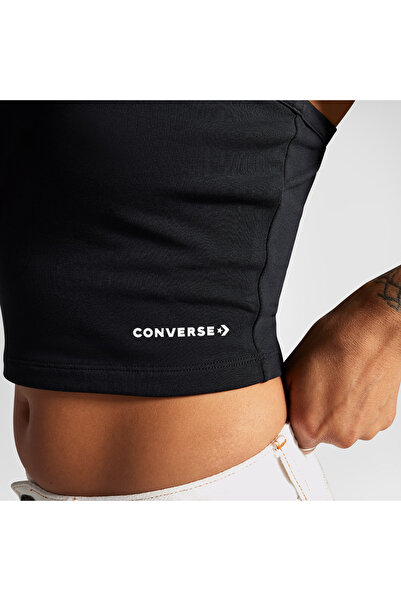 Converse Slim Fit Kadın Siyah Top
