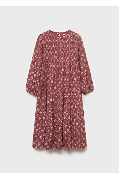 MANGO Kids Φόρεμα με σχέδιο Flounce